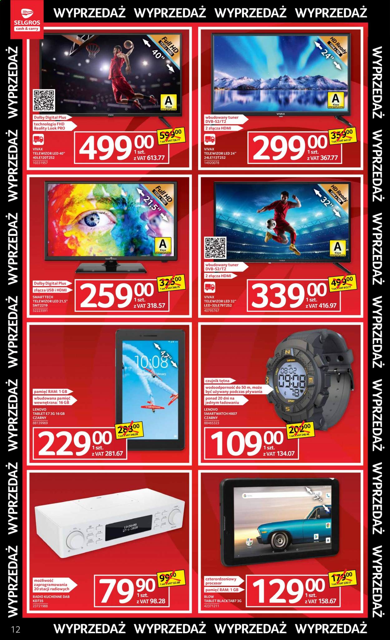 Gazetka Selgros - 7.01.2021 - 20.01.2021. Strona 12
