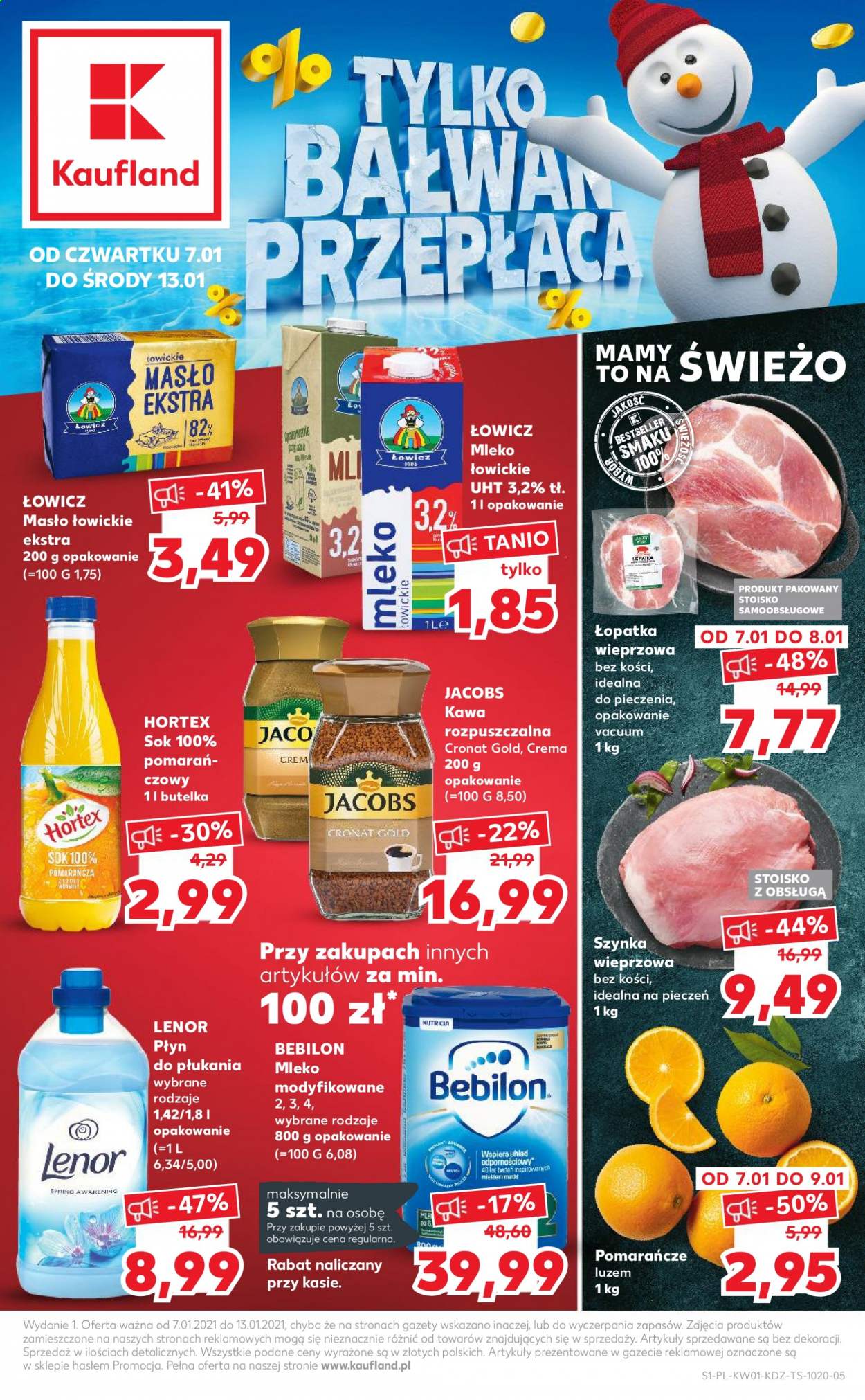 Gazetka Kaufland - 7.01.2021 - 13.01.2021. Strona 1