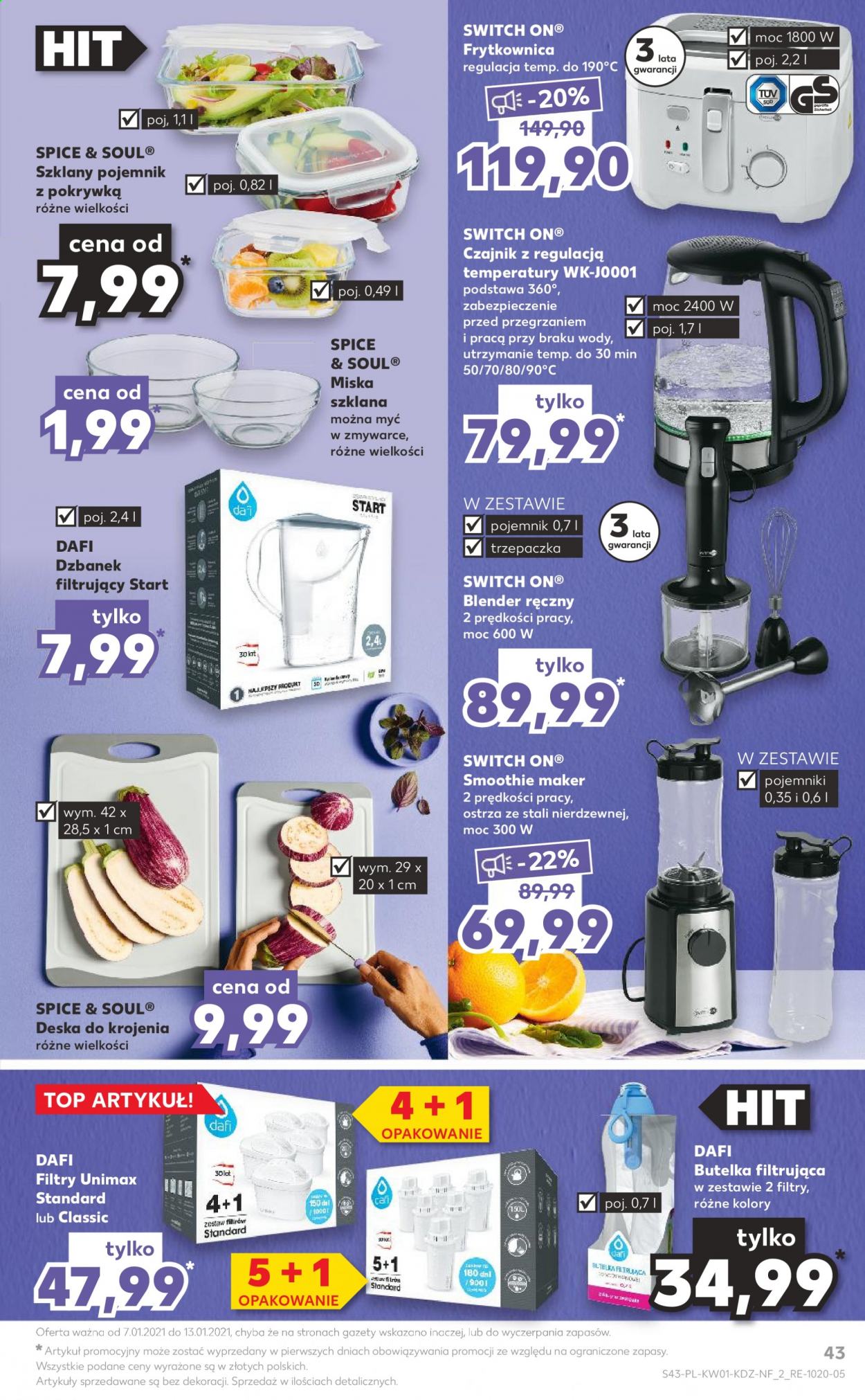 Gazetka Kaufland - 7.01.2021 - 13.01.2021. Strona 43