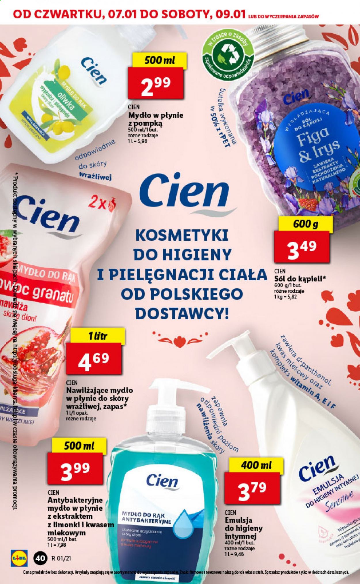 Gazetka Lidl - 7.01.2021 - 9.01.2021. Strona 40