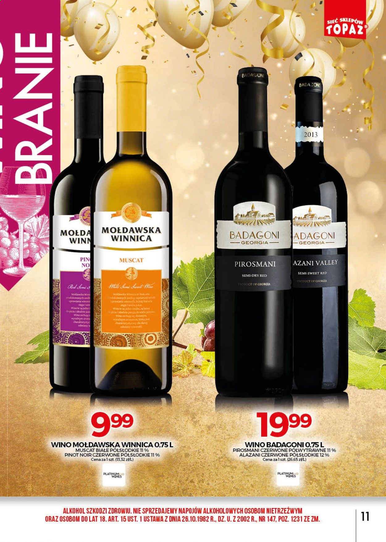 Gazetka Topaz - 2.01.2021 - 31.01.2021. Strona 11