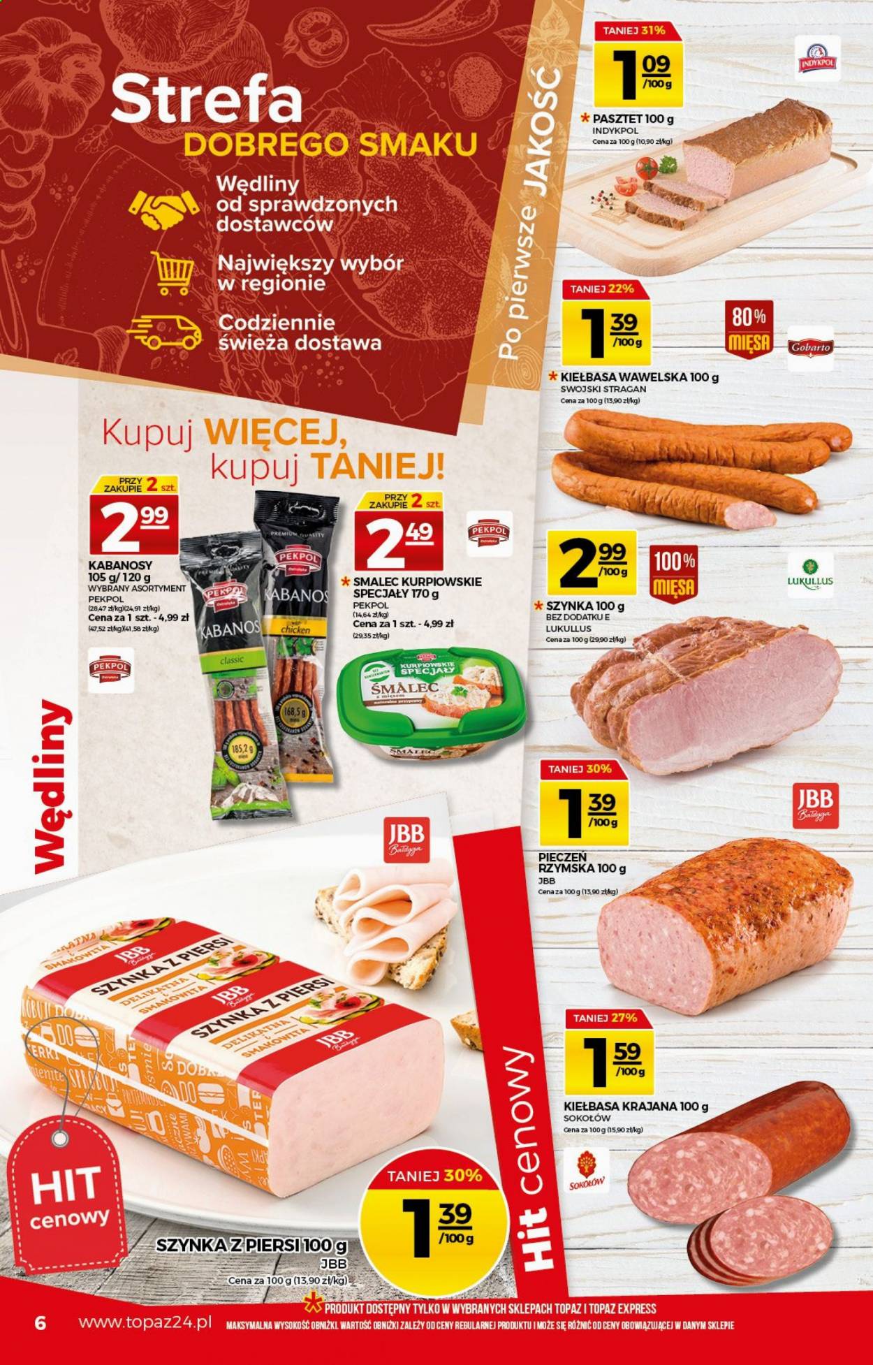 Gazetka Topaz - 7.01.2021 - 13.01.2021. Strona 6