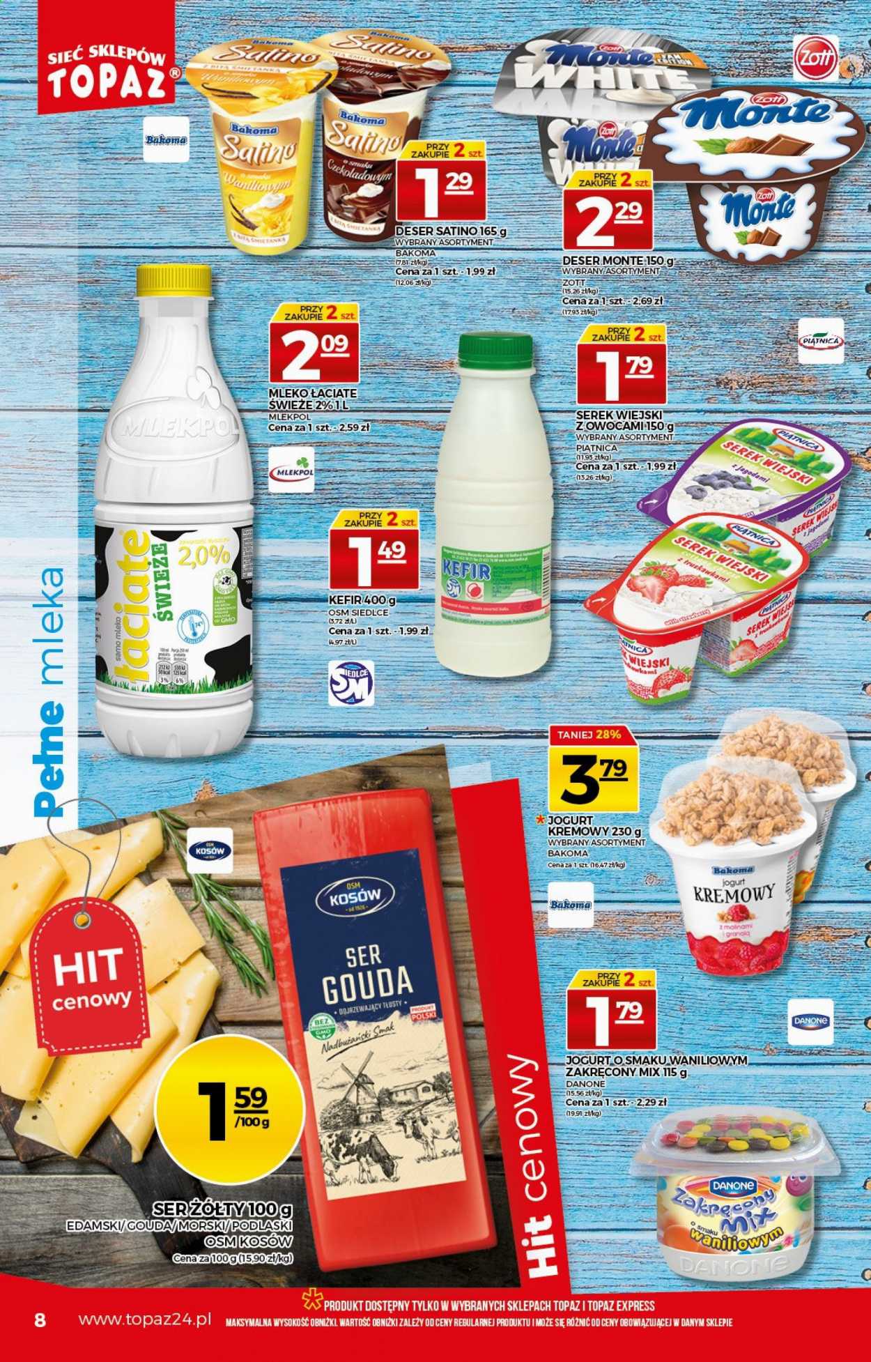 Gazetka Topaz - 7.01.2021 - 13.01.2021. Strona 8