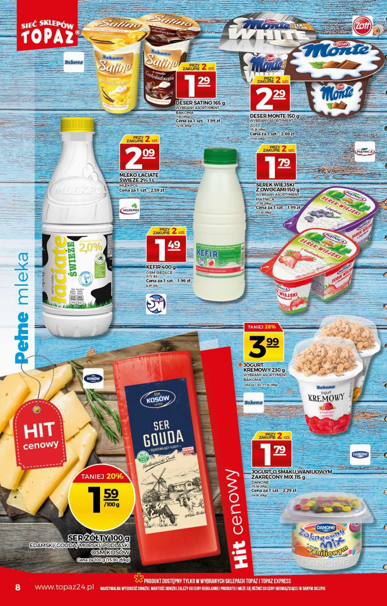 Gazetka Topaz - 7.01.2021 - 13.01.2021. Strona 8