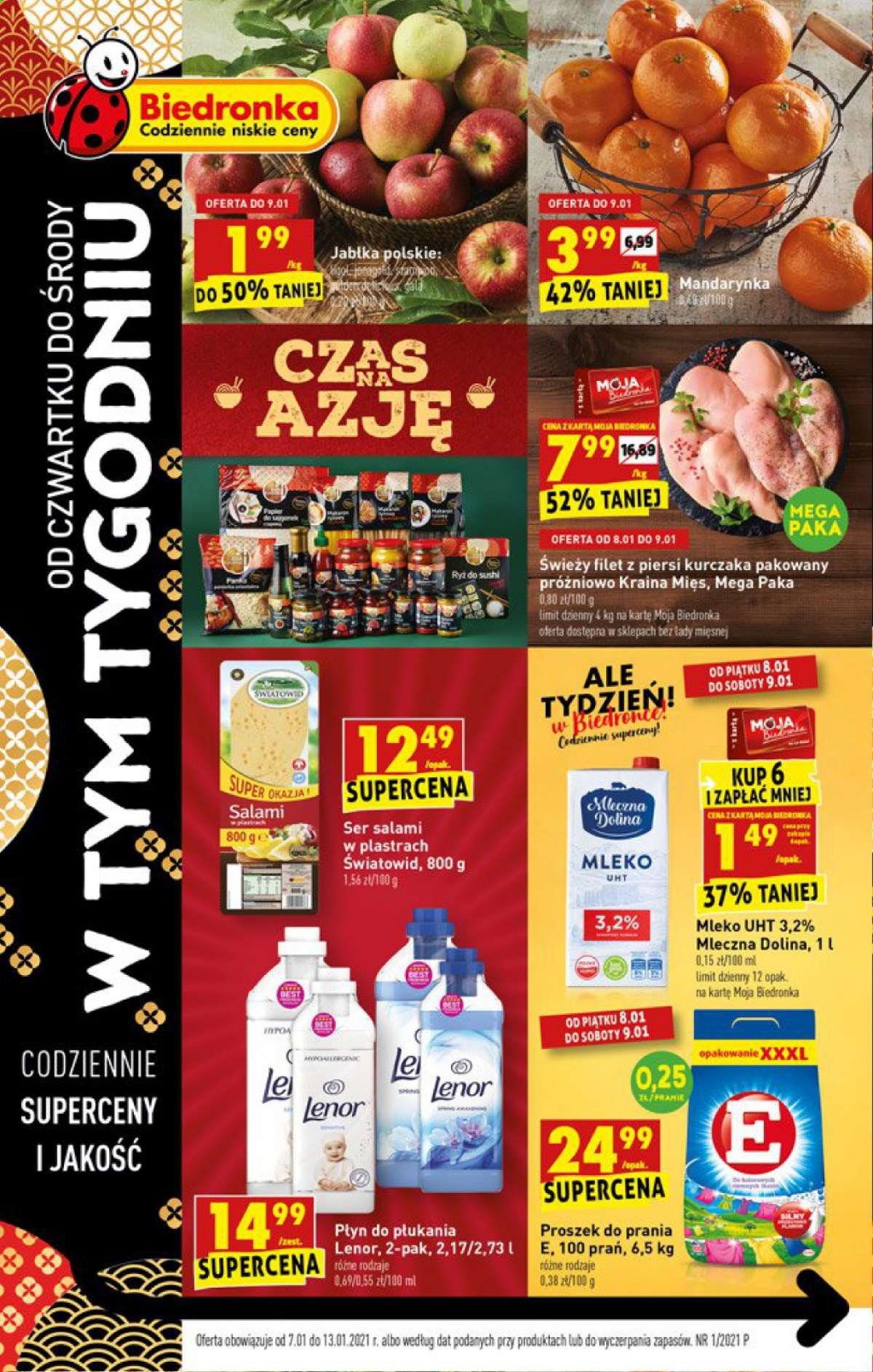 Gazetka Biedronka - 6.01.2021 - 6.01.2021. Strona 1