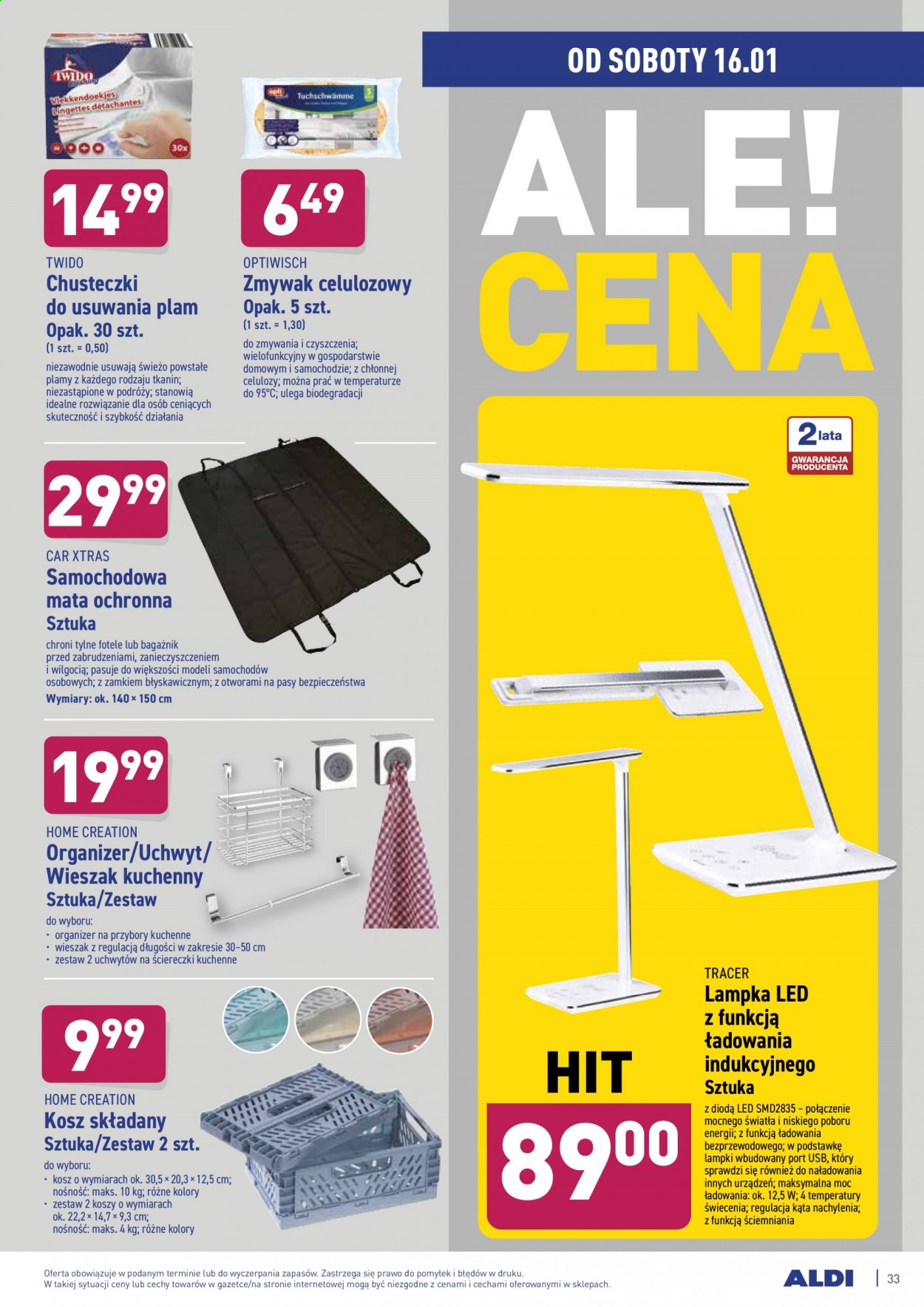 Gazetka ALDI - 11.01.2021 - 16.01.2021. Strona 33
