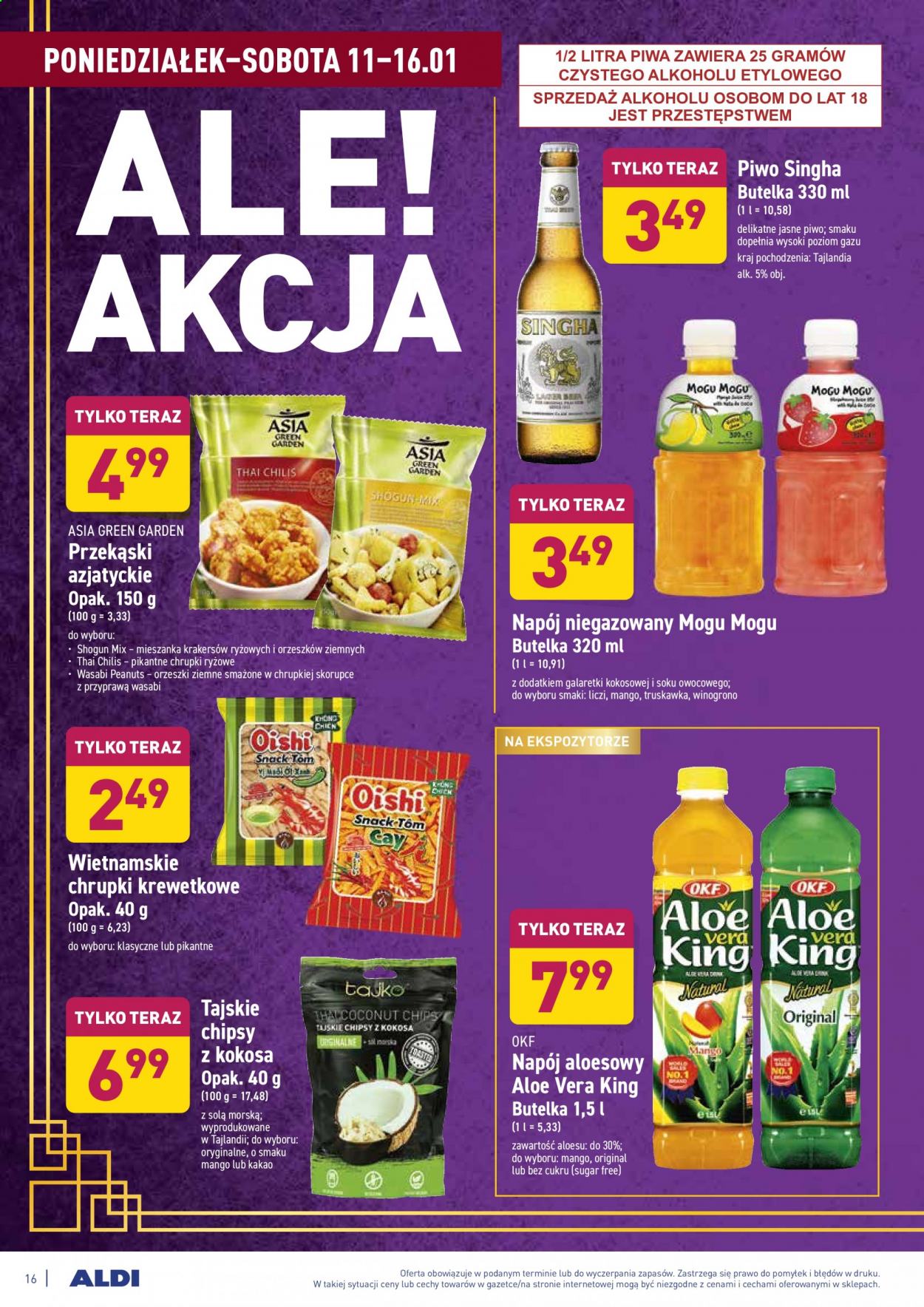 Gazetka ALDI - 11.01.2021 - 16.01.2021. Strona 16