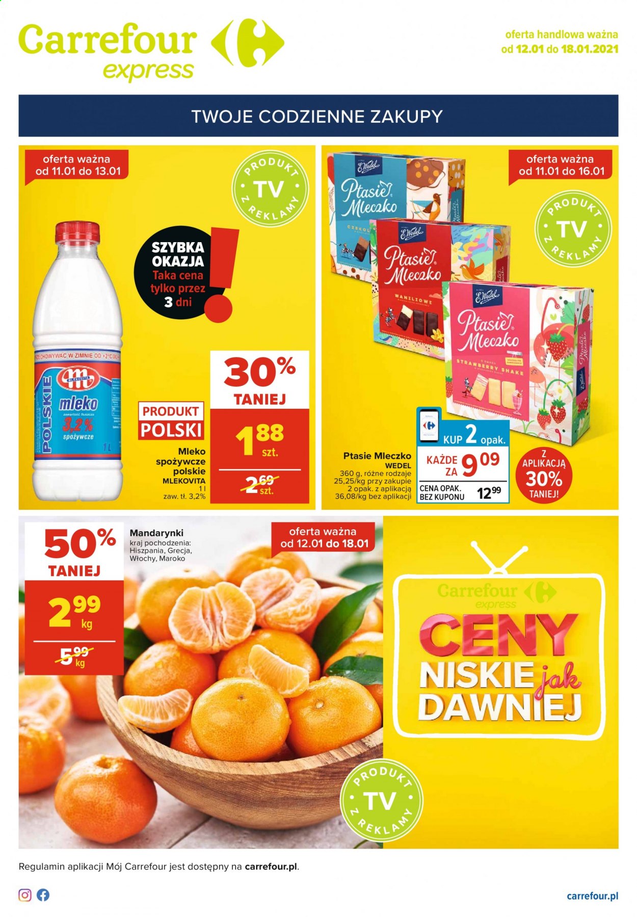 Gazetka Carrefour Express - 12.01.2021 - 18.01.2021. Strona 1