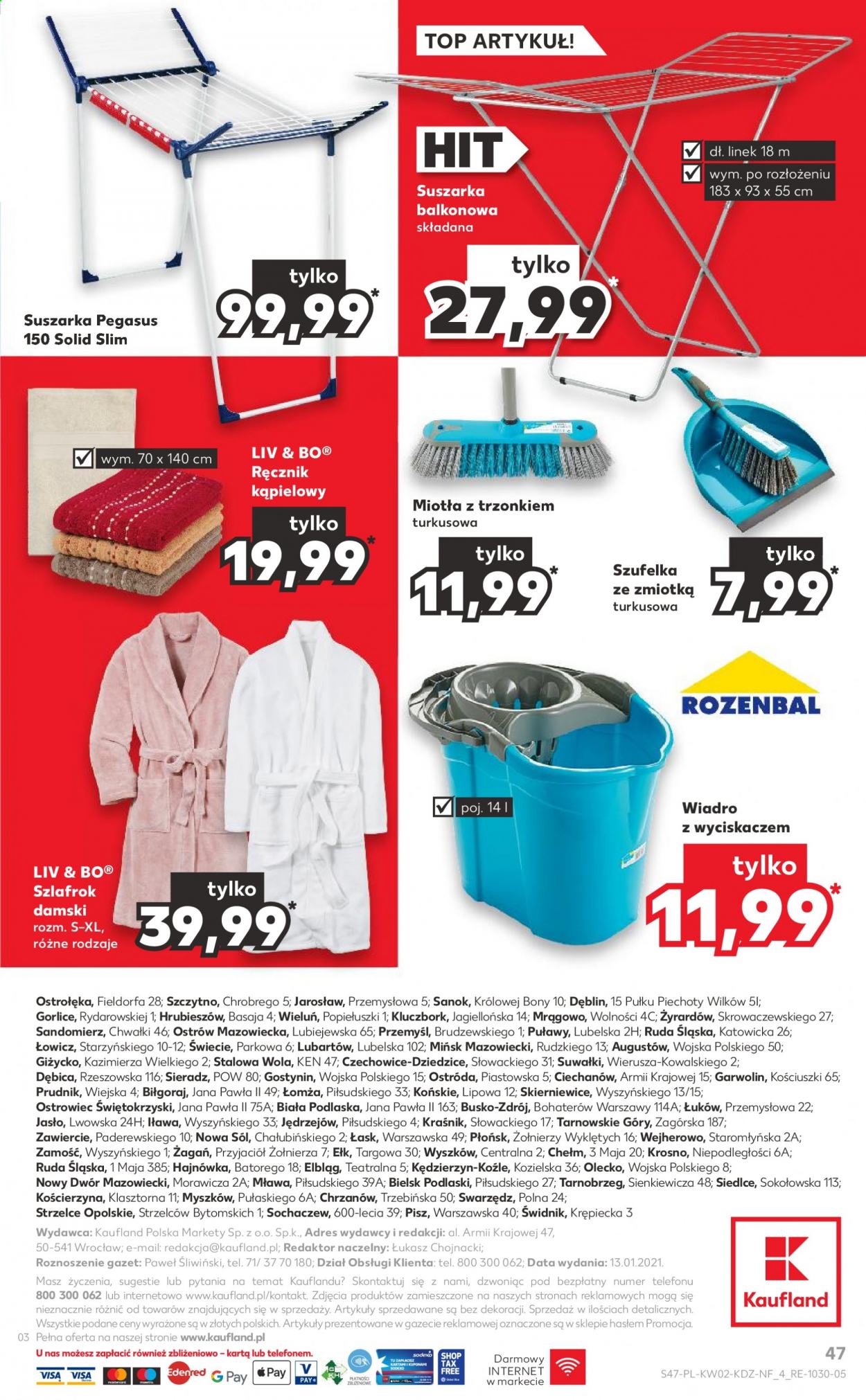 Gazetka Kaufland - 13.01.2021 - 13.01.2021. Strona 47