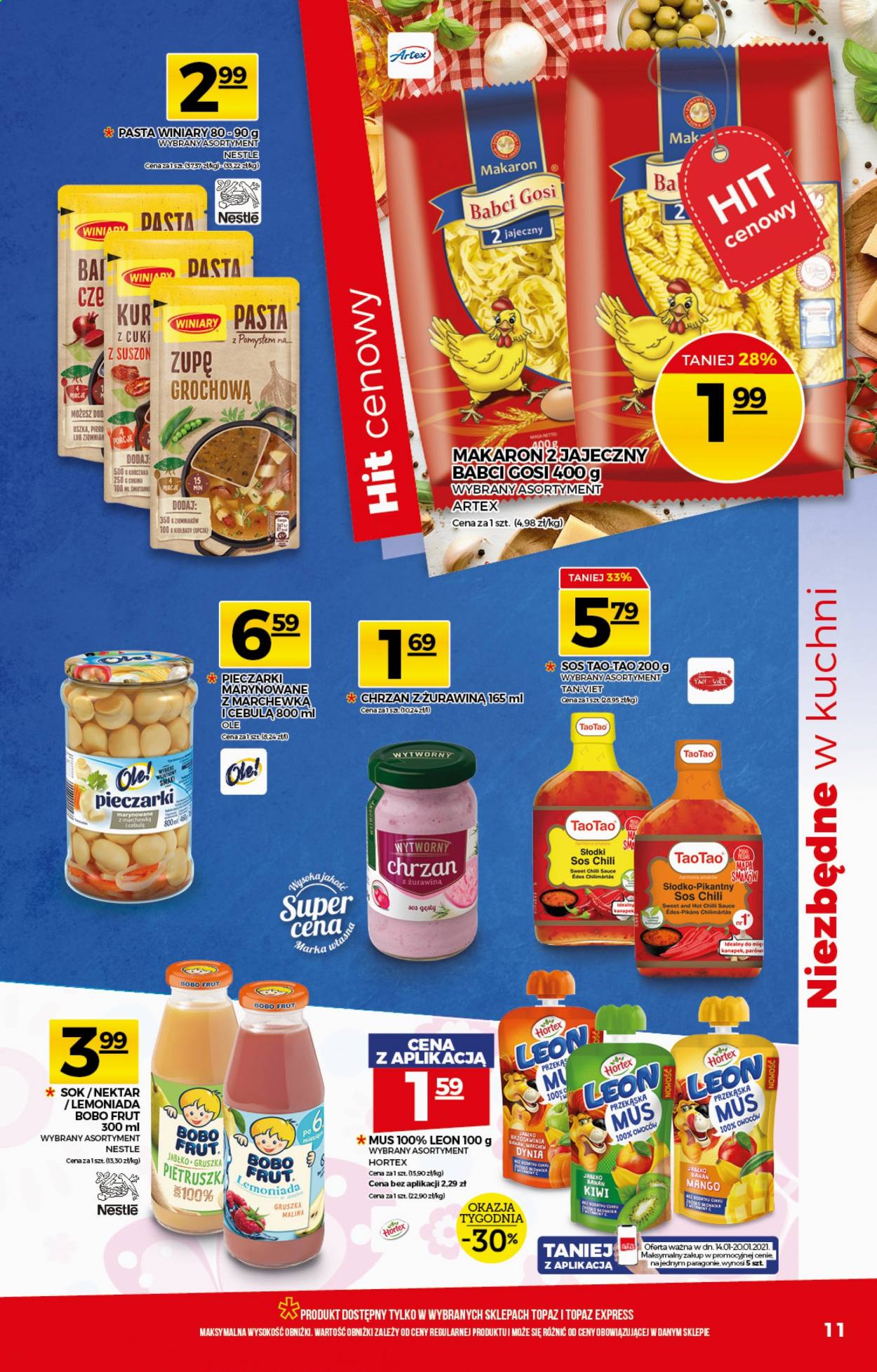 Gazetka Topaz - 14.01.2021 - 20.01.2021. Strona 11