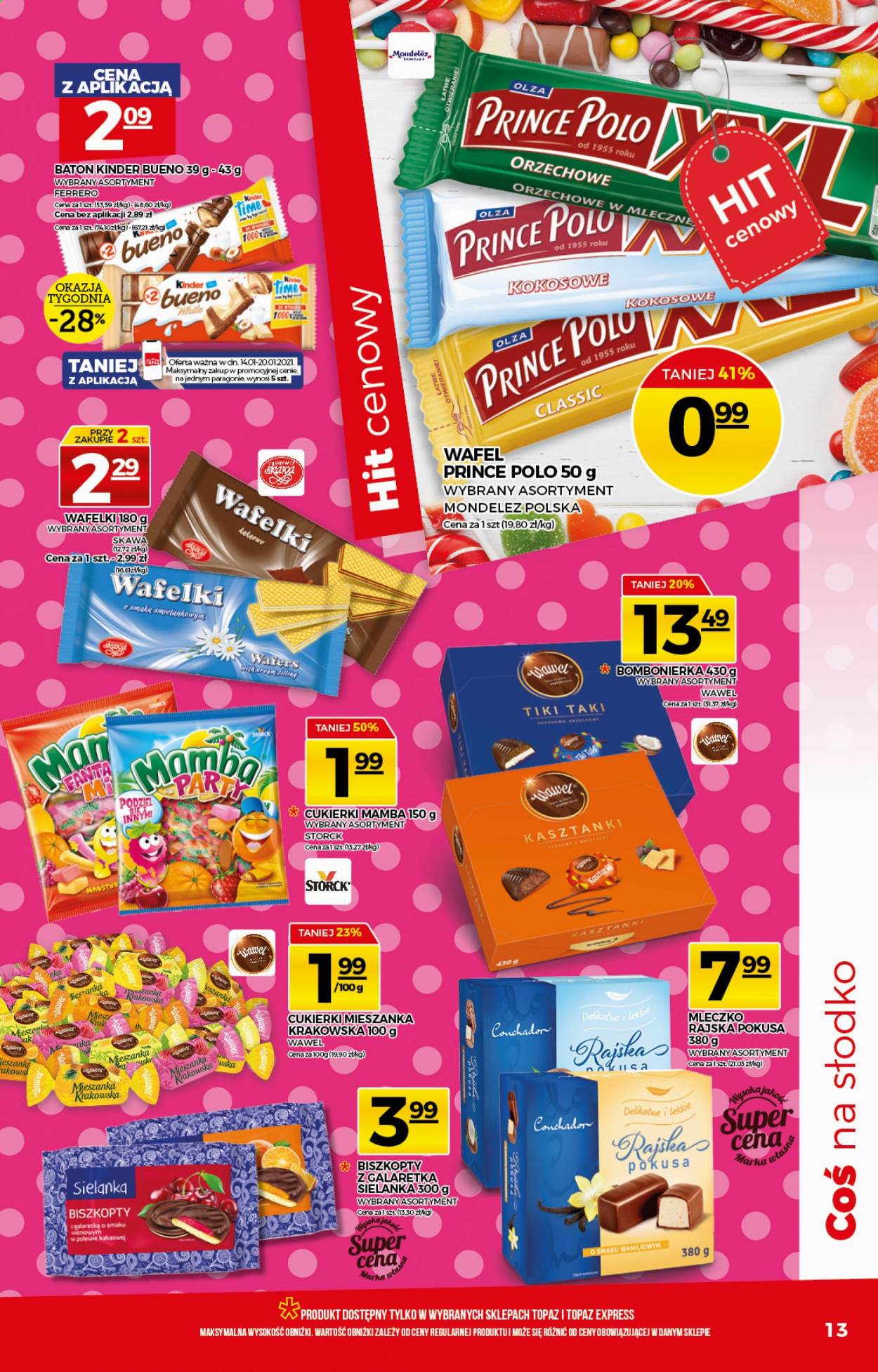 Gazetka Topaz - 14.01.2021 - 20.01.2021. Strona 13