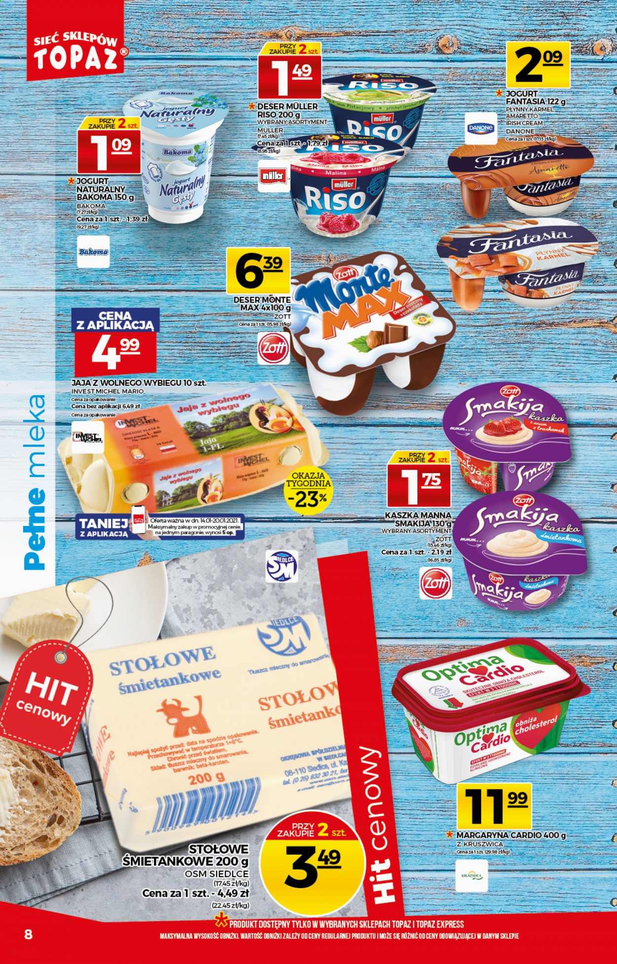 Gazetka Topaz - 14.01.2021 - 20.01.2021. Strona 8