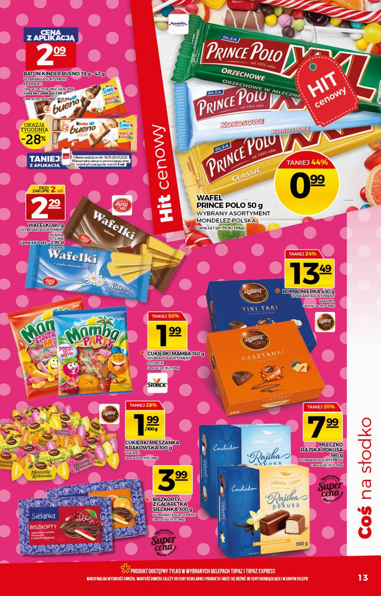 Gazetka Topaz - 14.01.2021 - 20.01.2021. Strona 13