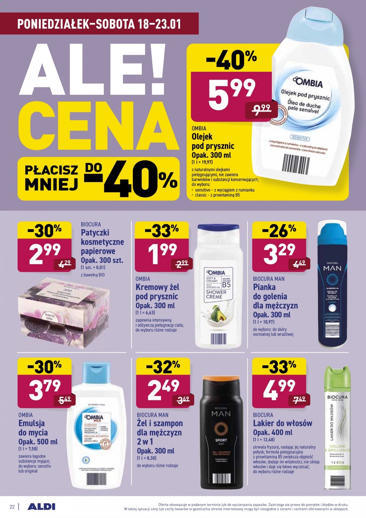 Gazetka ALDI - 18.01.2021 - 23.01.2021. Strona 22