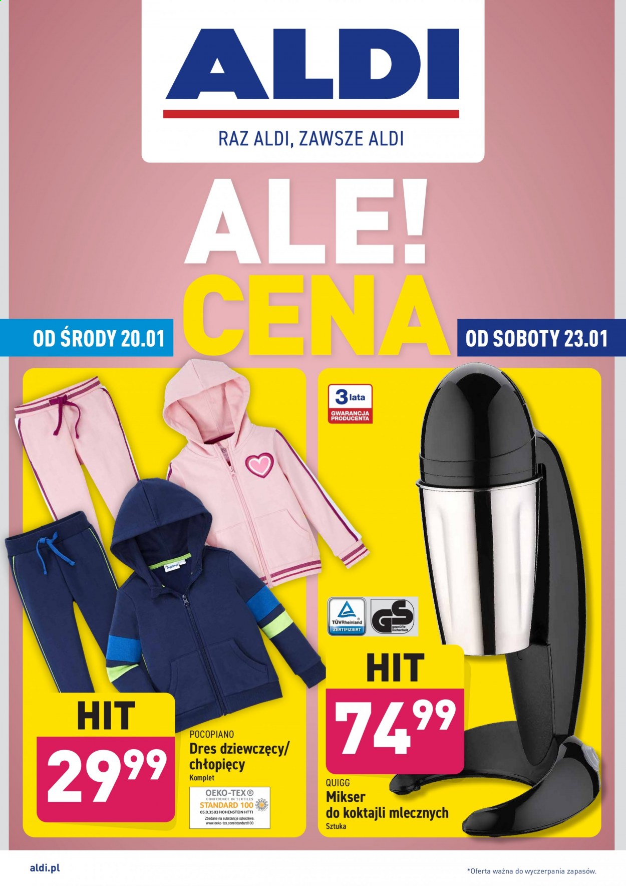 Gazetka ALDI - 20.01.2021 - 23.01.2021. Strona 1