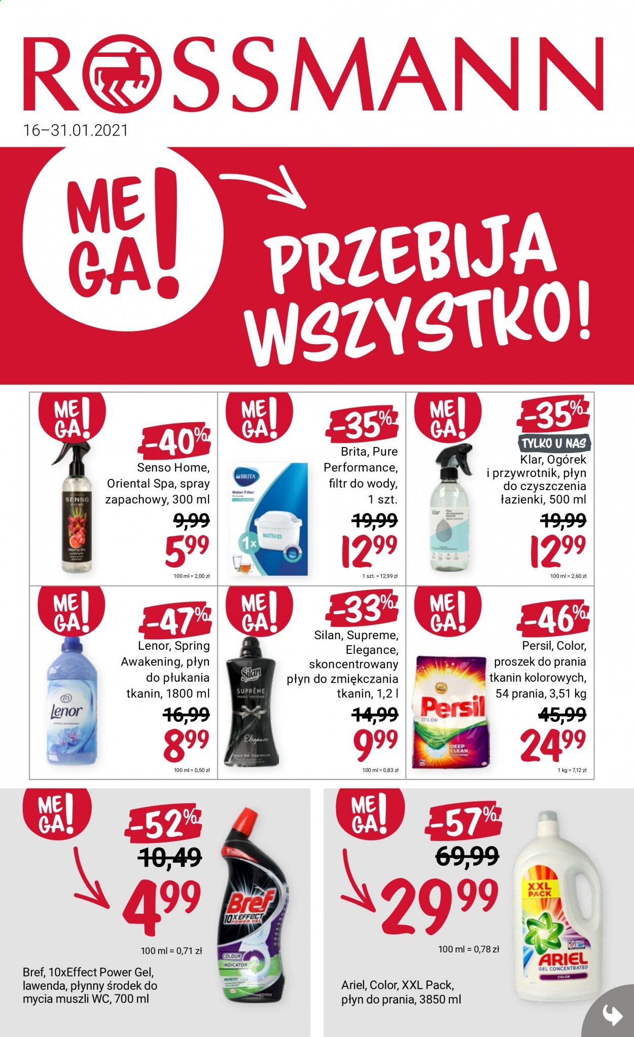 Gazetka Rossmann - 16.01.2021 - 31.01.2021. Strona 1