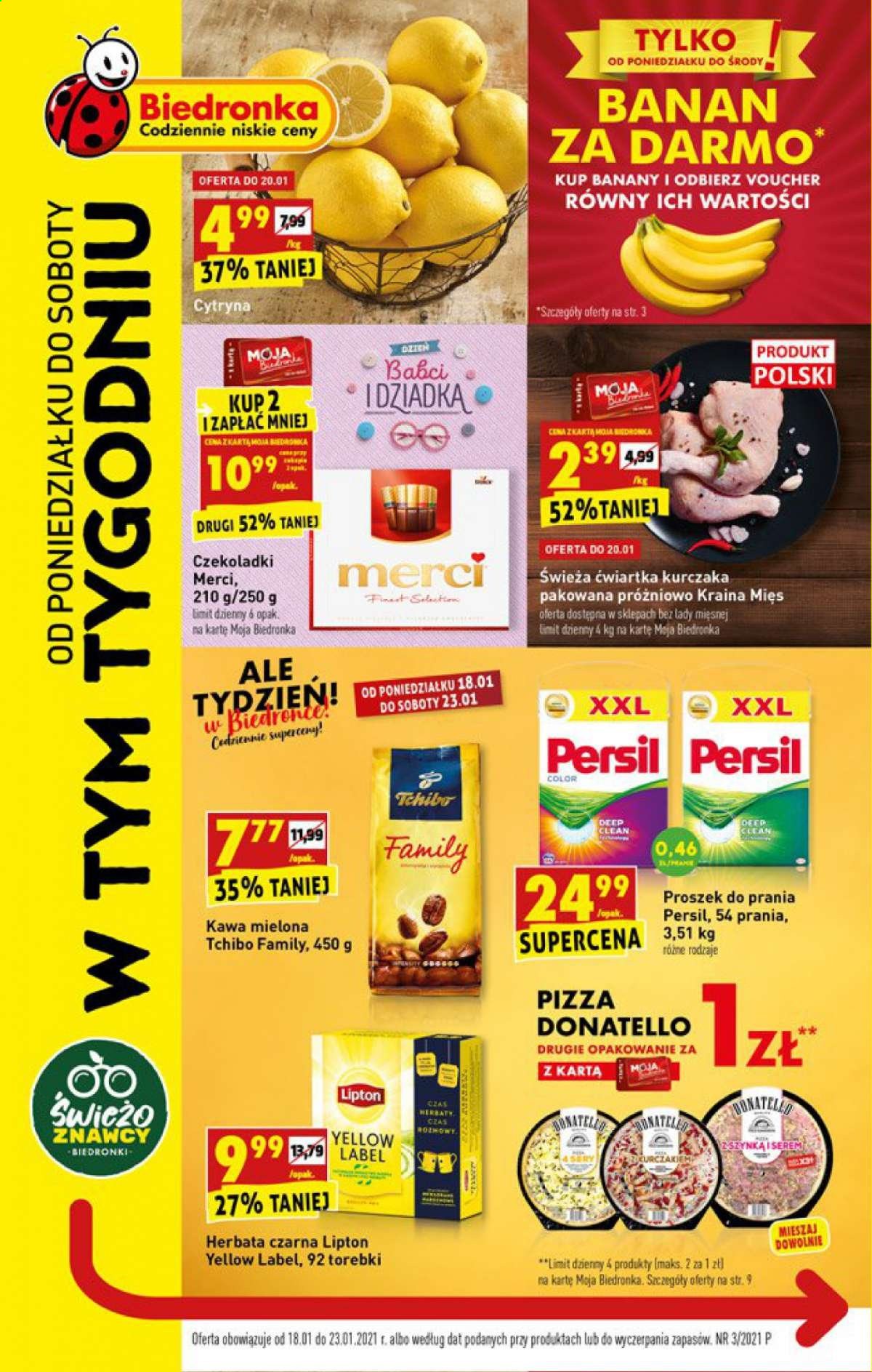 Gazetka Biedronka - 18.01.2021 - 18.01.2021. Strona 1