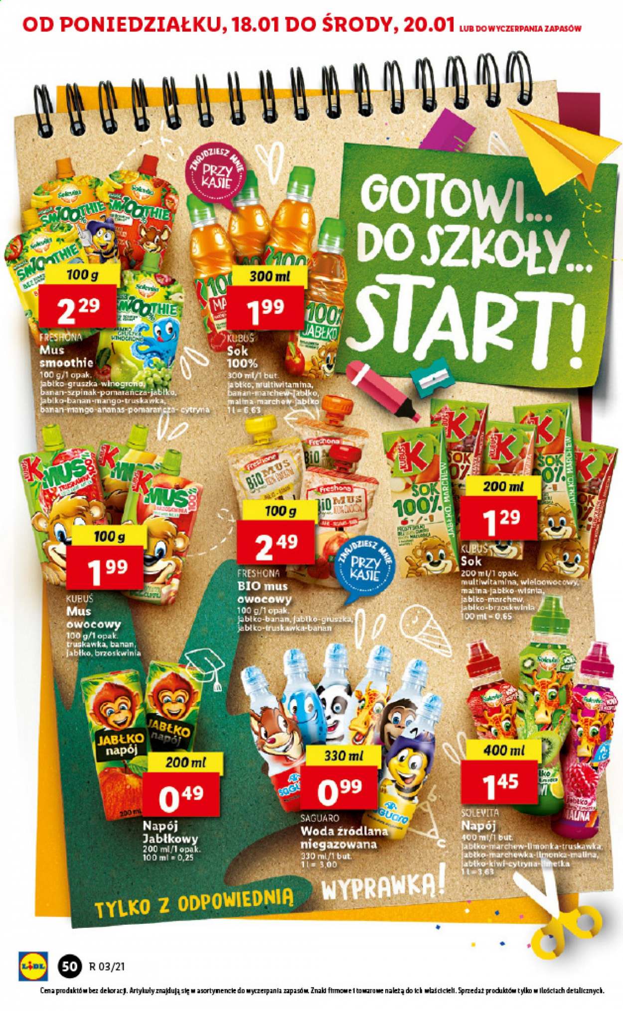 Gazetka Lidl - 18.01.2021 - 20.01.2021. Strona 50
