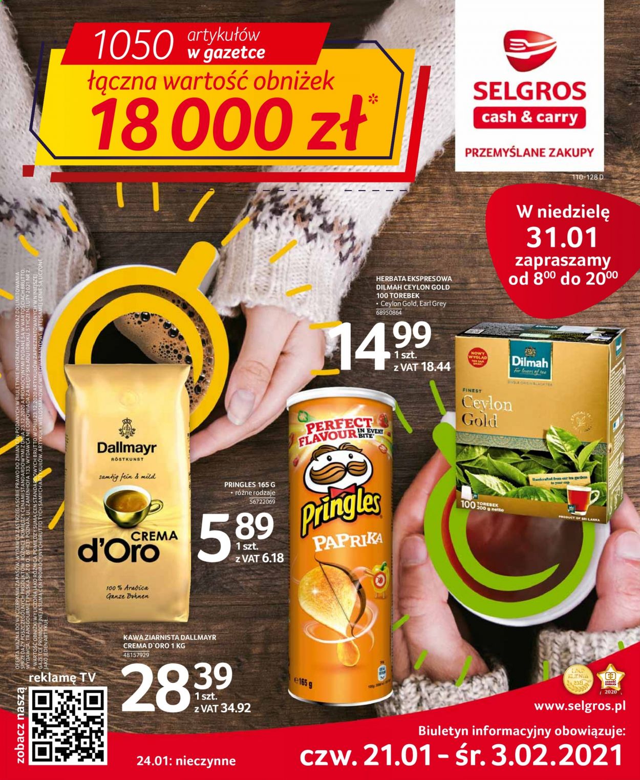 Gazetka Selgros - 21.01.2021 - 3.02.2021. Strona 1