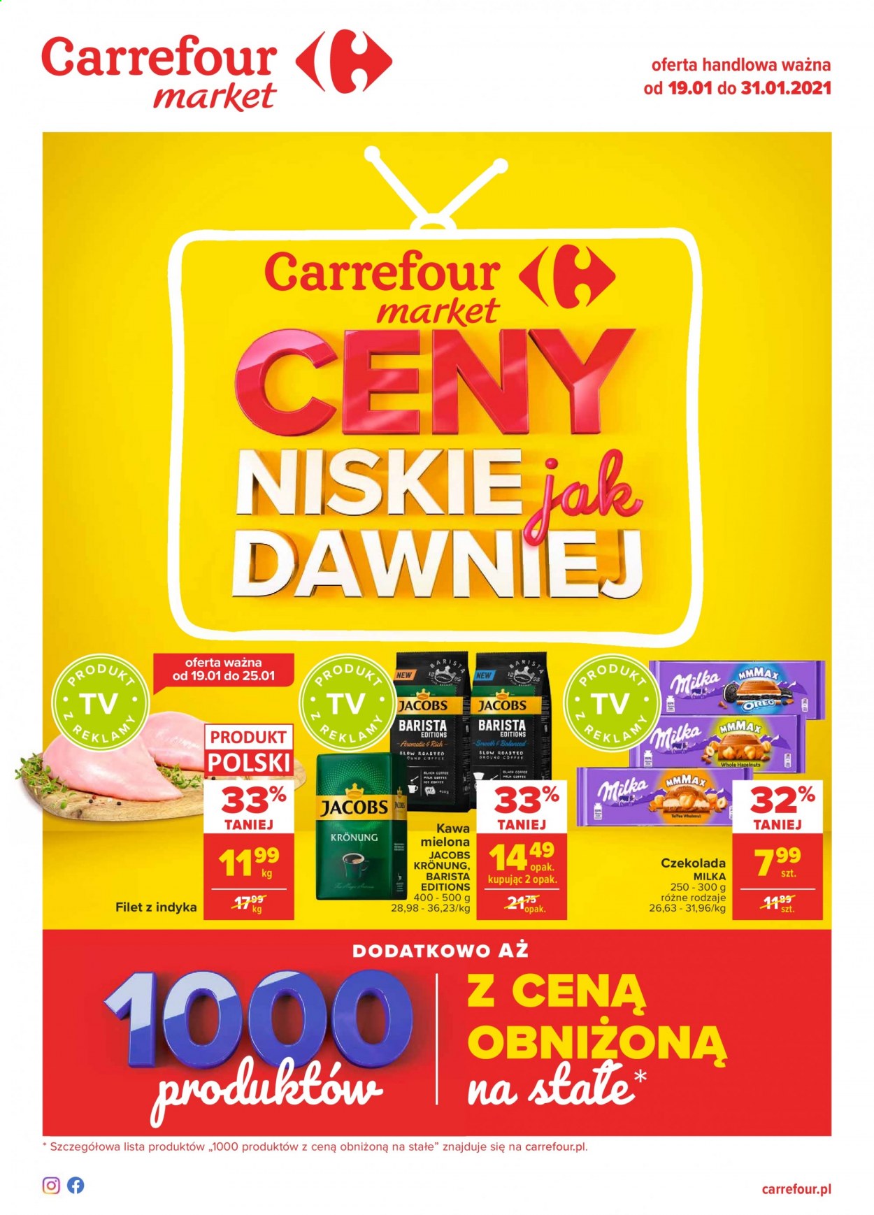 Gazetka Carrefour Market - 19.01.2021 - 31.01.2021. Strona 1