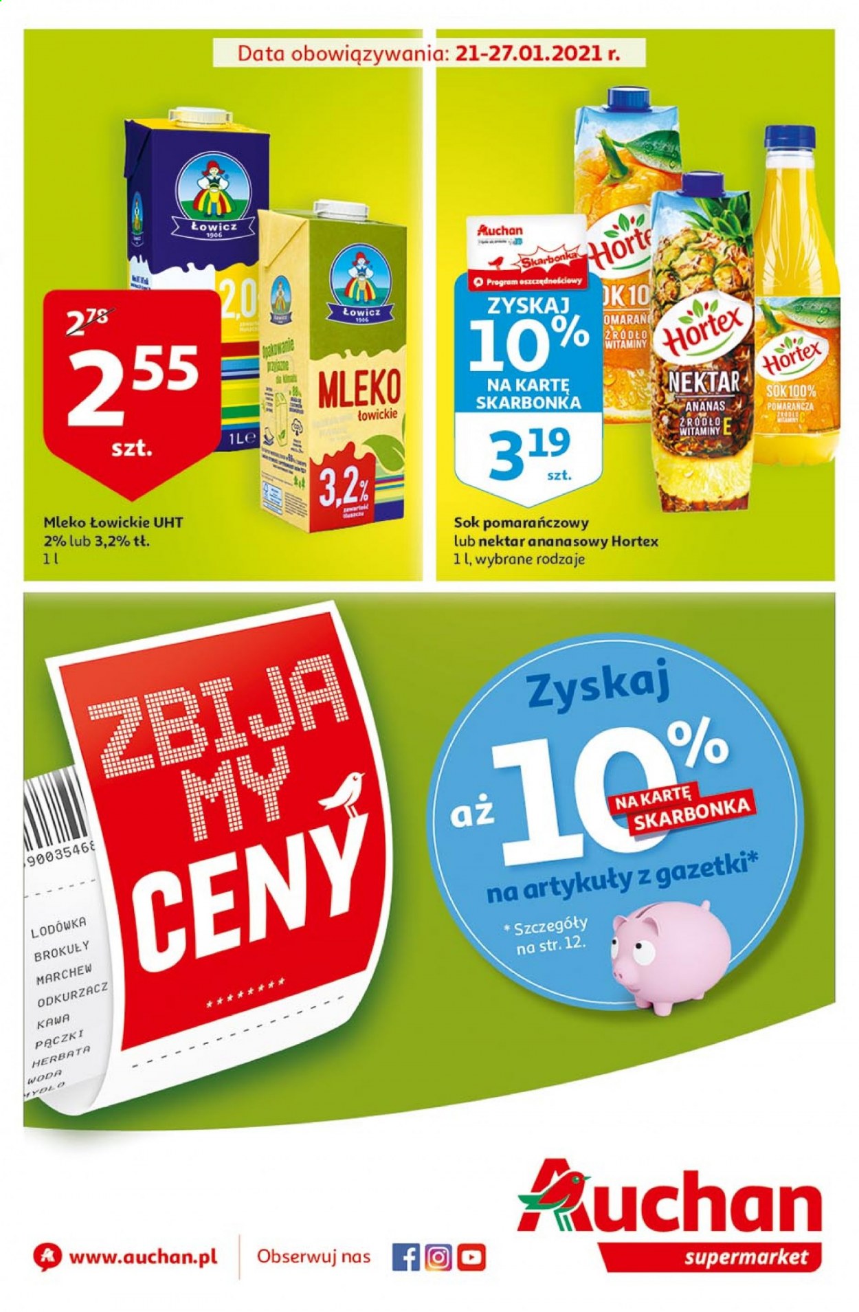Gazetka Auchan - 21.01.2021 - 27.01.2021. Strona 1