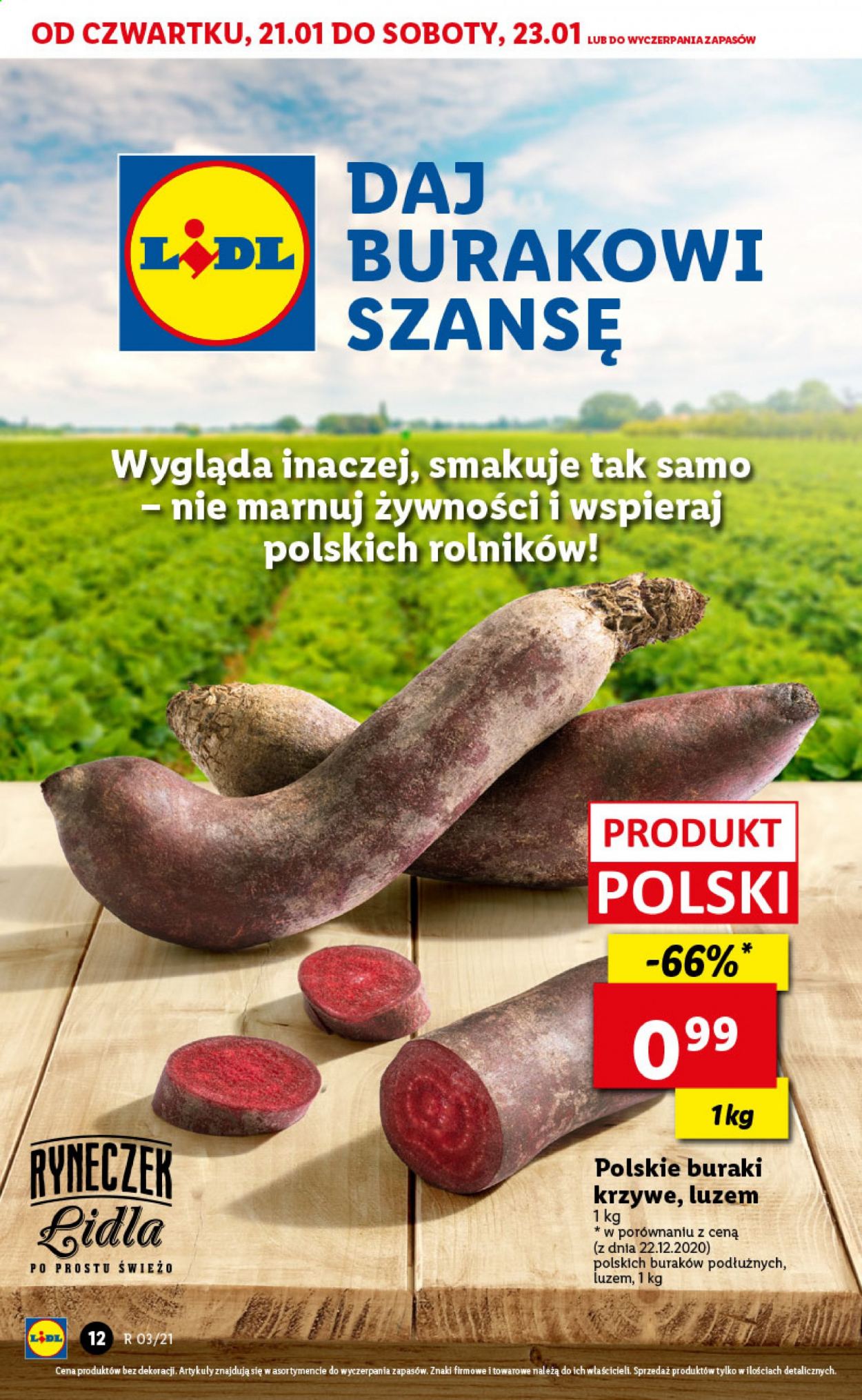 Gazetka Lidl - 21.01.2021 - 23.01.2021. Strona 12