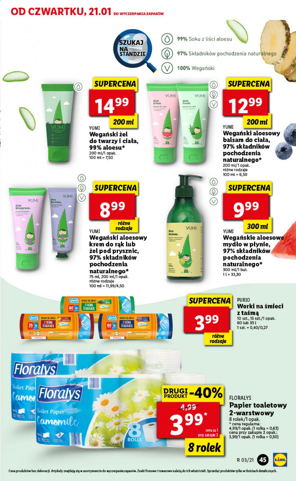 Gazetka Lidl - 21.01.2021 - 23.01.2021. Strona 45