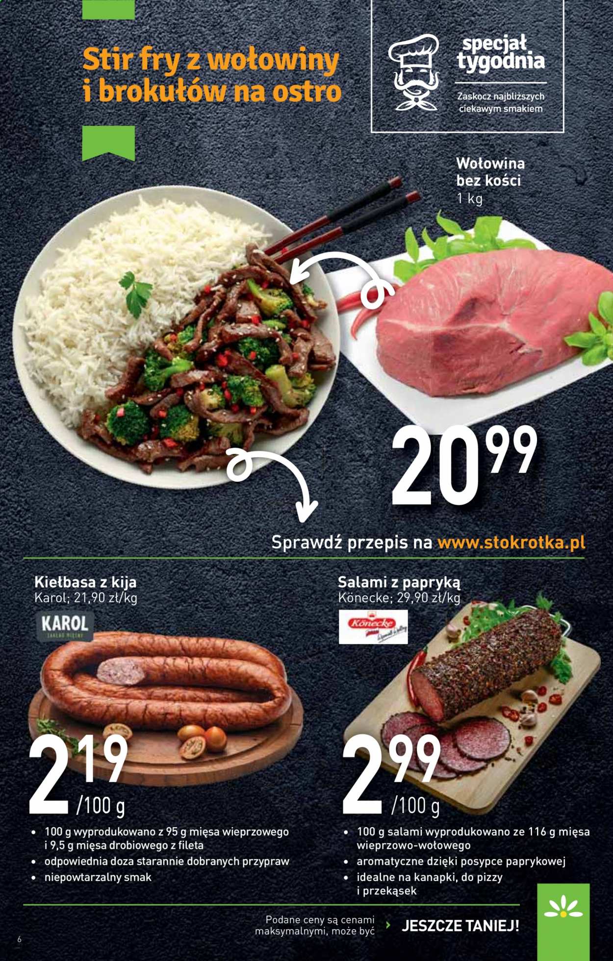 Gazetka Stokrotka Supermarket - 21.01.2021 - 27.01.2021. Strona 6