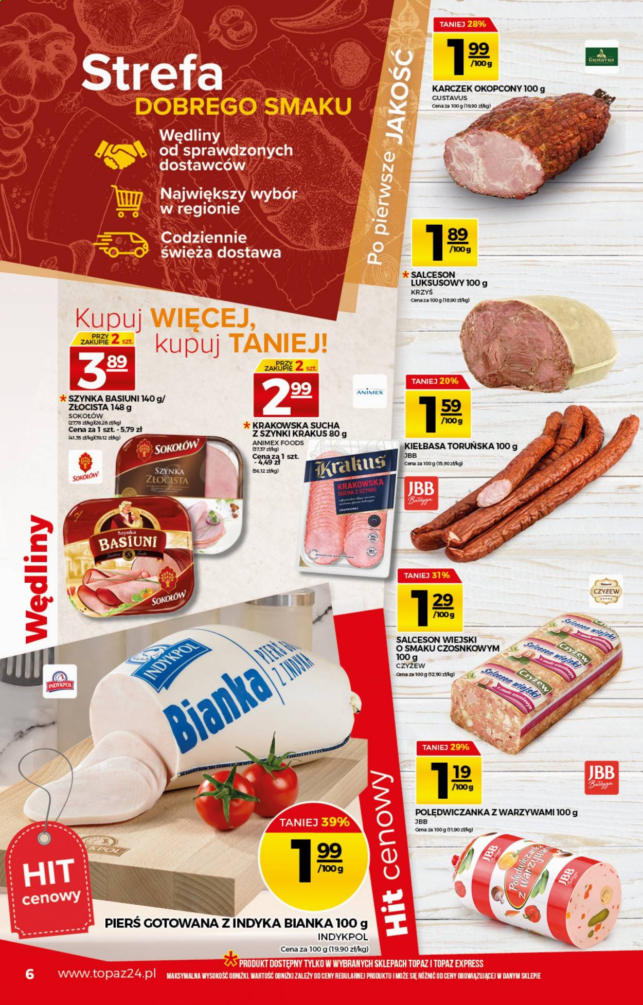 Gazetka Topaz - 21.01.2021 - 27.01.2021. Strona 6