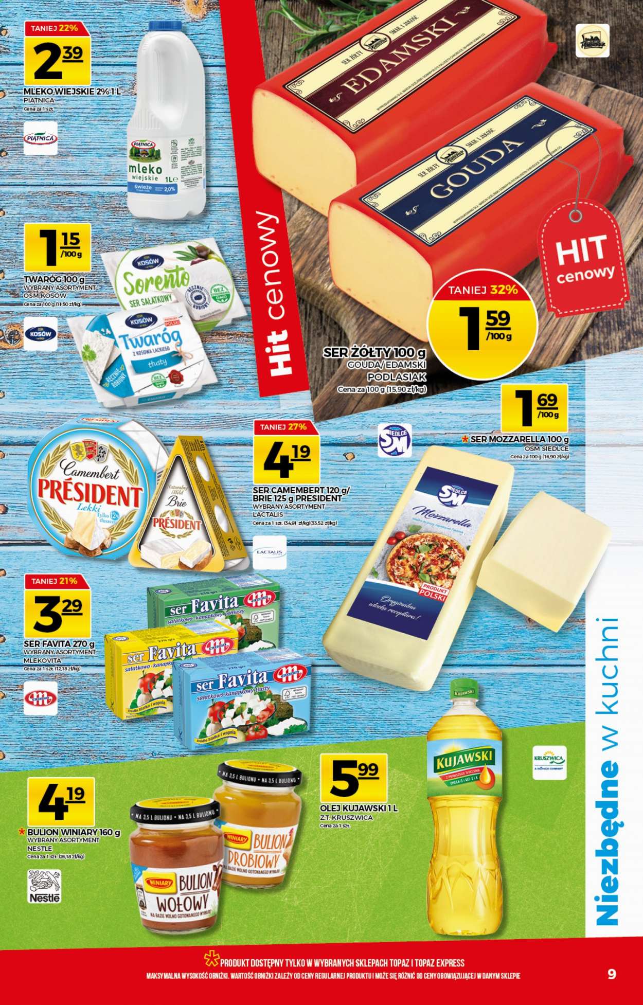 Gazetka Topaz - 21.01.2021 - 27.01.2021. Strona 9