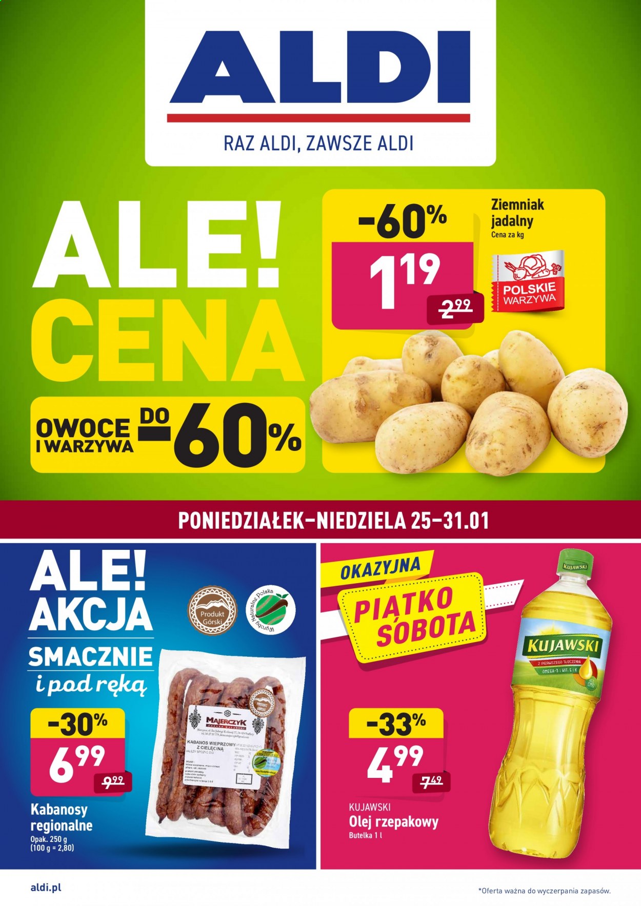 Gazetka ALDI - 25.01.2021 - 31.01.2021. Strona 1