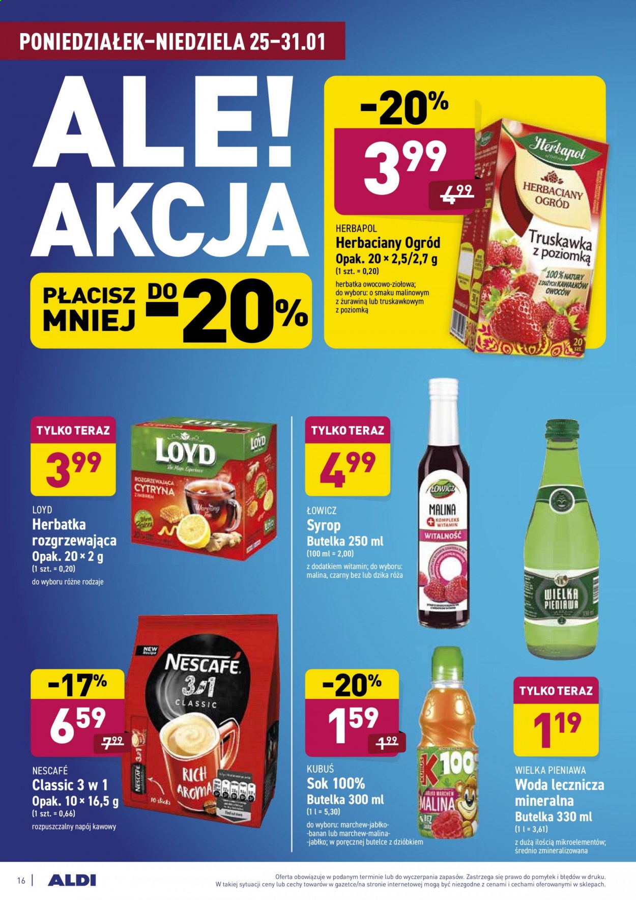 Gazetka ALDI - 25.01.2021 - 31.01.2021. Strona 16
