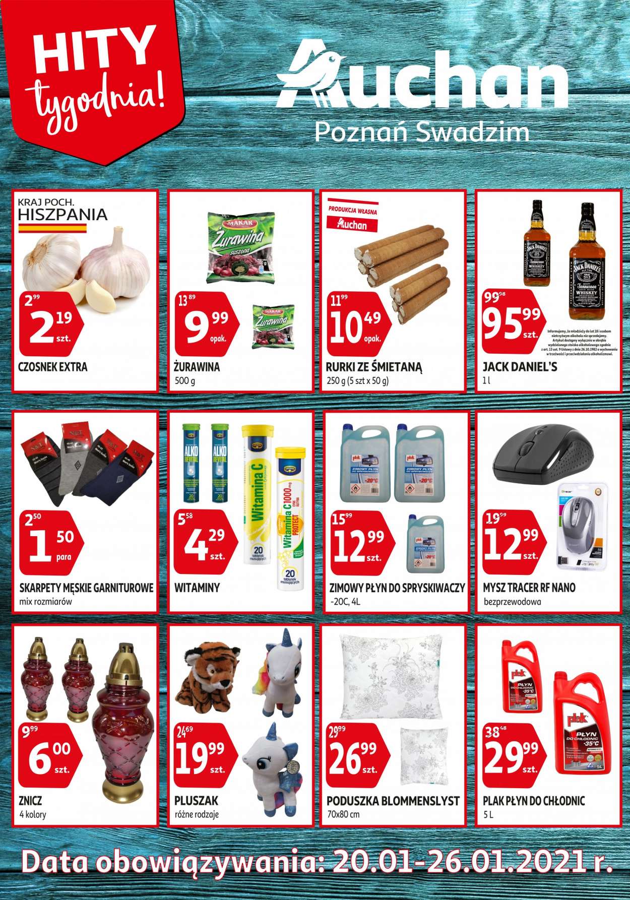 Gazetka Auchan - 20.01.2021 - 26.01.2021. Strona 1