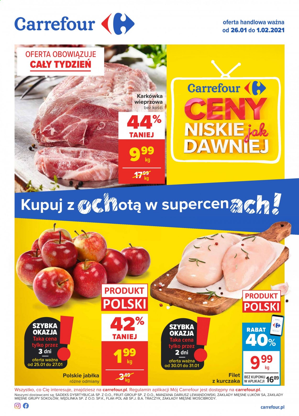 Gazetka Carrefour - 26.01.2021 - 1.02.2021. Strona 1