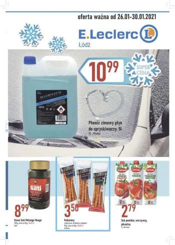 Gazetka E.Leclerc - 26.1.2021 - 30.1.2021.