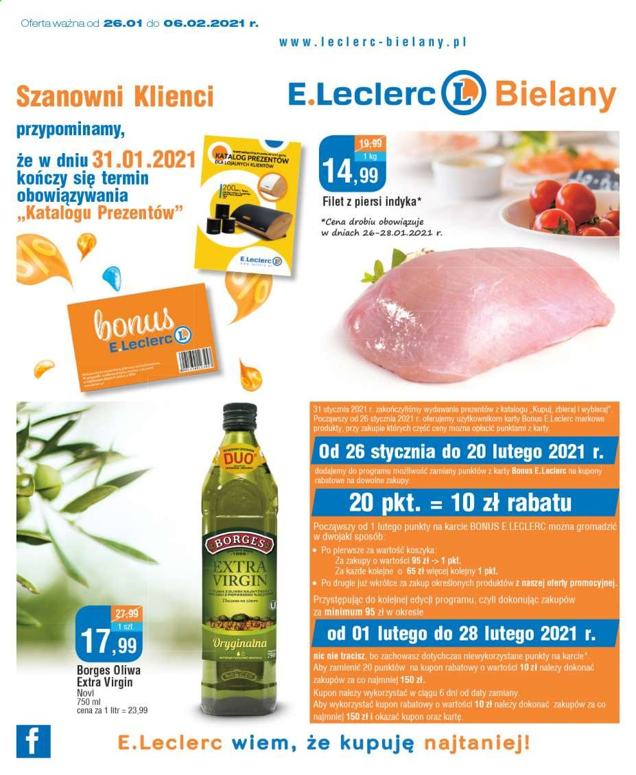 Gazetka E.Leclerc - 26.01.2021 - 6.02.2021. Strona 1