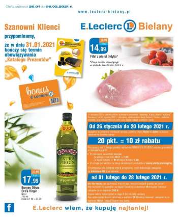 Gazetka E.Leclerc - 26.1.2021 - 6.2.2021.