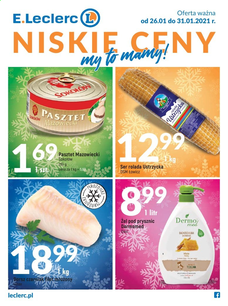 Gazetka E.Leclerc - 26.01.2021 - 31.01.2021. Strona 1
