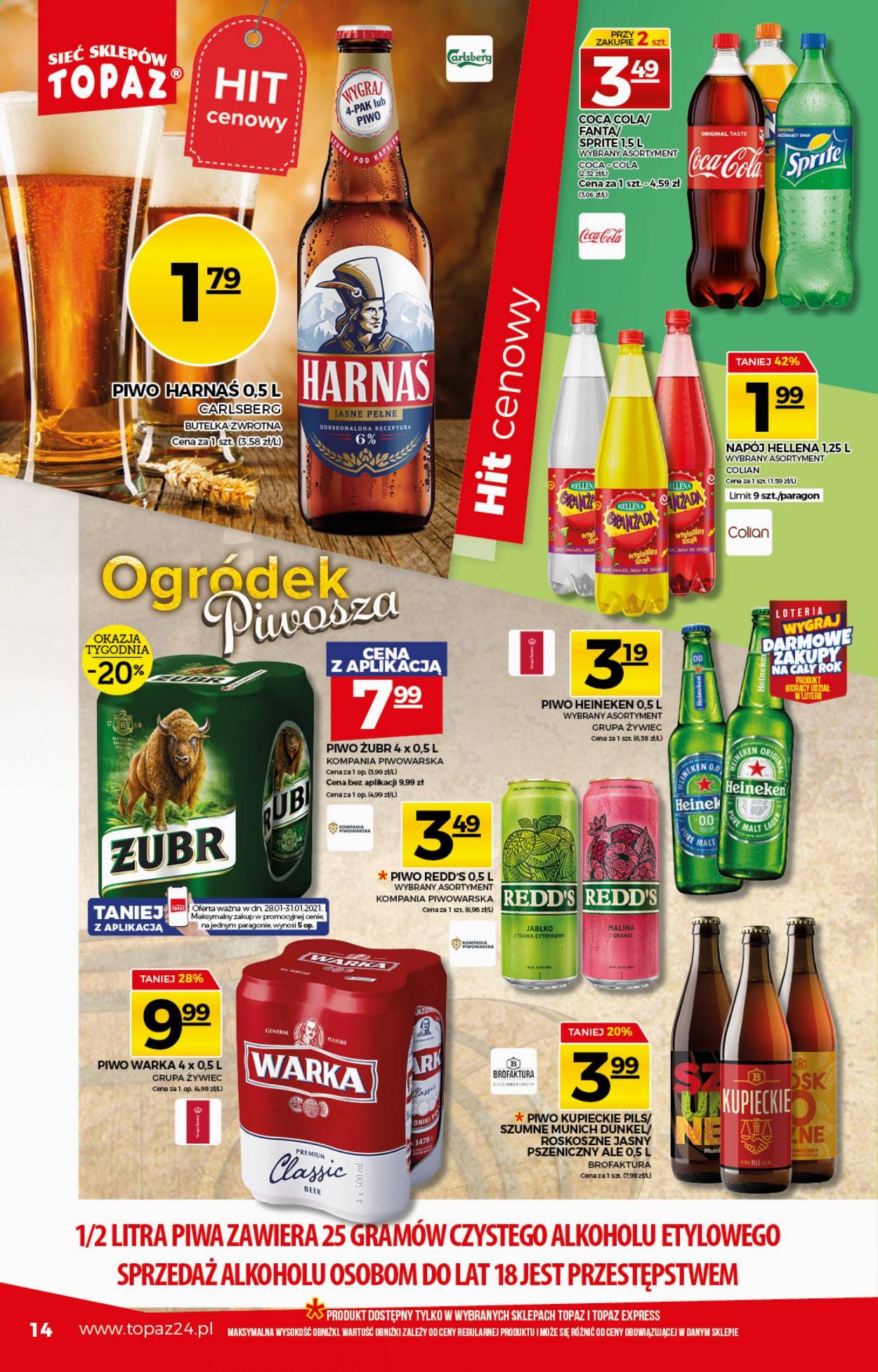 Gazetka Topaz - 28.01.2021 - 3.02.2021. Strona 14