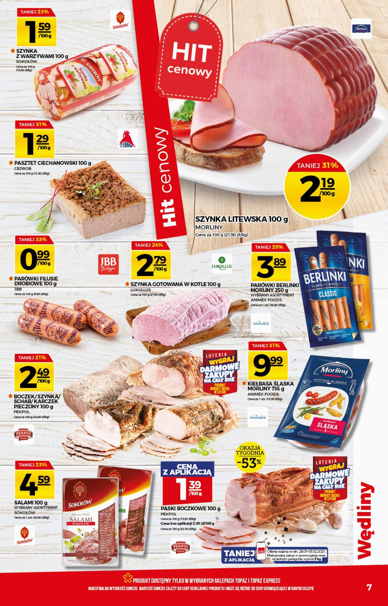 Gazetka Topaz - 28.01.2021 - 3.02.2021. Strona 7