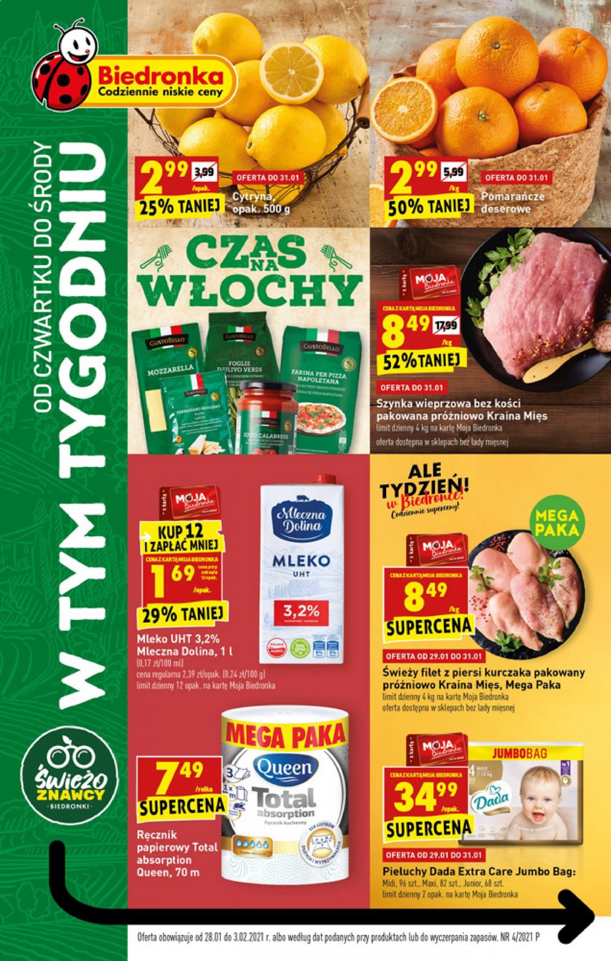 Gazetka Biedronka - 28.01.2021 - 3.02.2021. Strona 1