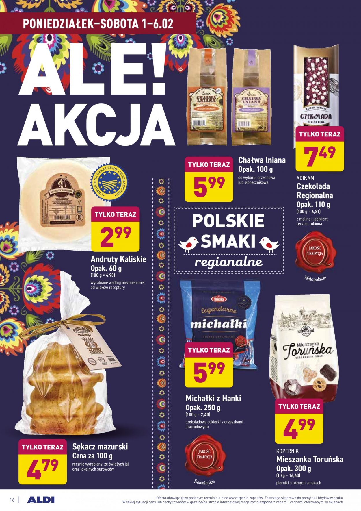 Gazetka ALDI - 1.02.2021 - 6.02.2021. Strona 16
