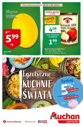 Gazetka Auchan - 28.1.2021 - 3.2.2021.