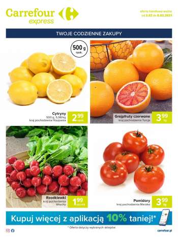 Gazetka Carrefour Express - 2.2.2021 - 8.2.2021.