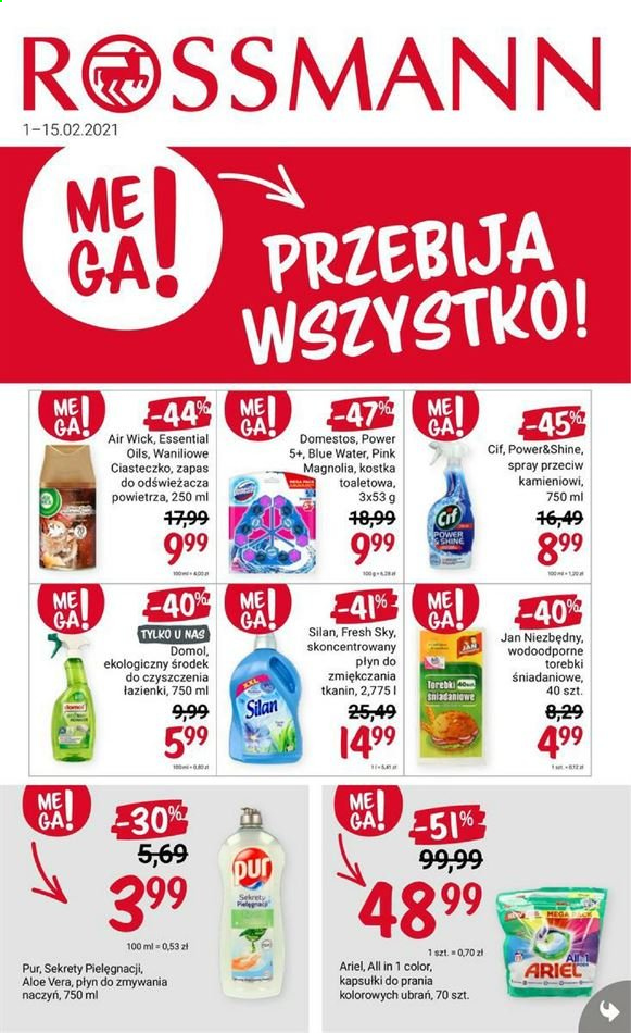 Gazetka Rossmann - 1.02.2021 - 15.02.2021. Strona 1