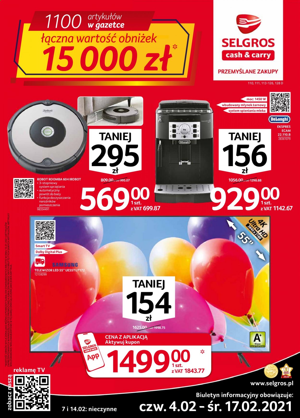 Gazetka Selgros - 4.02.2021 - 17.02.2021. Strona 1