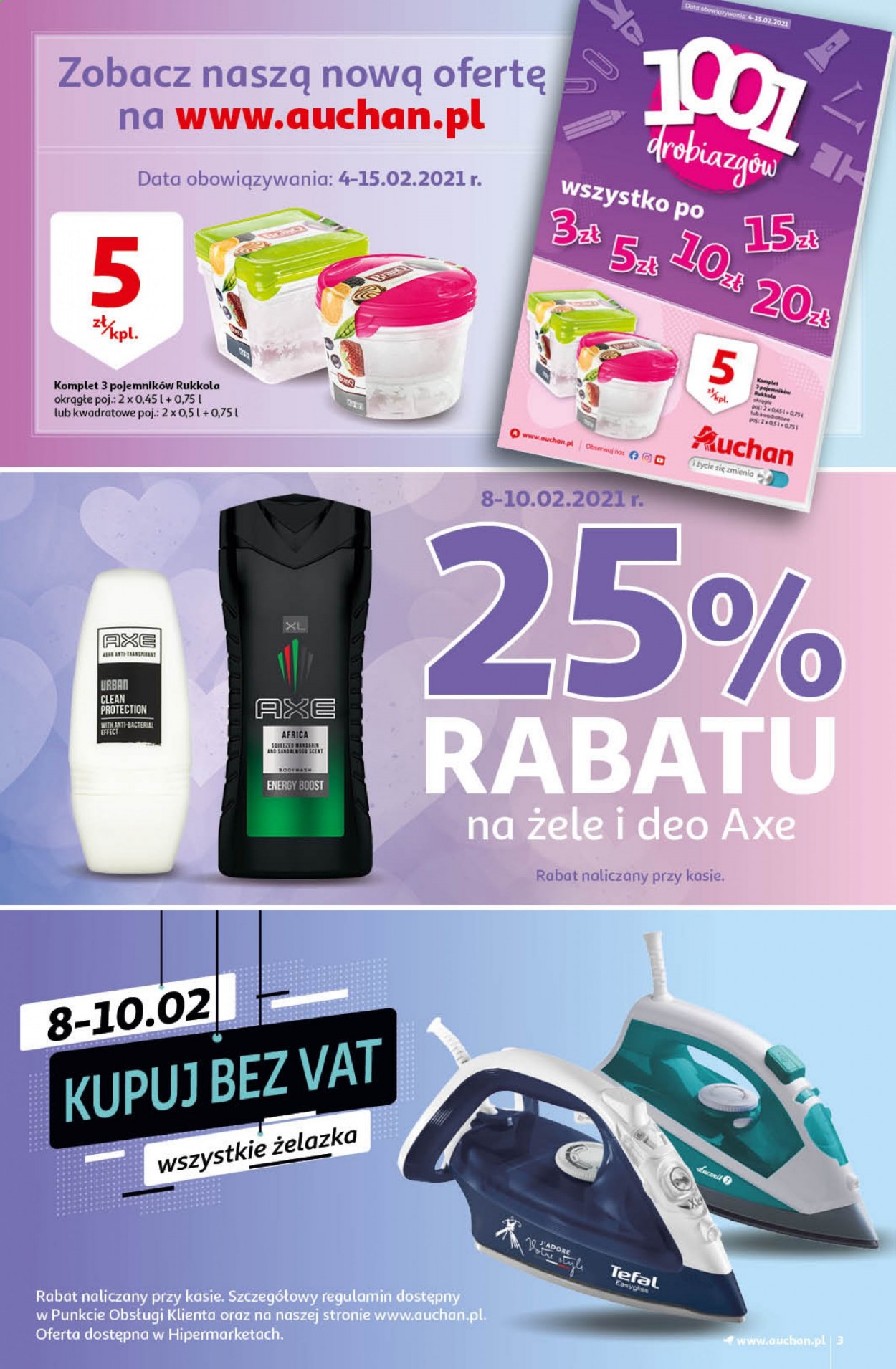 Gazetka Auchan - 4.02.2021 - 10.02.2021. Strona 3
