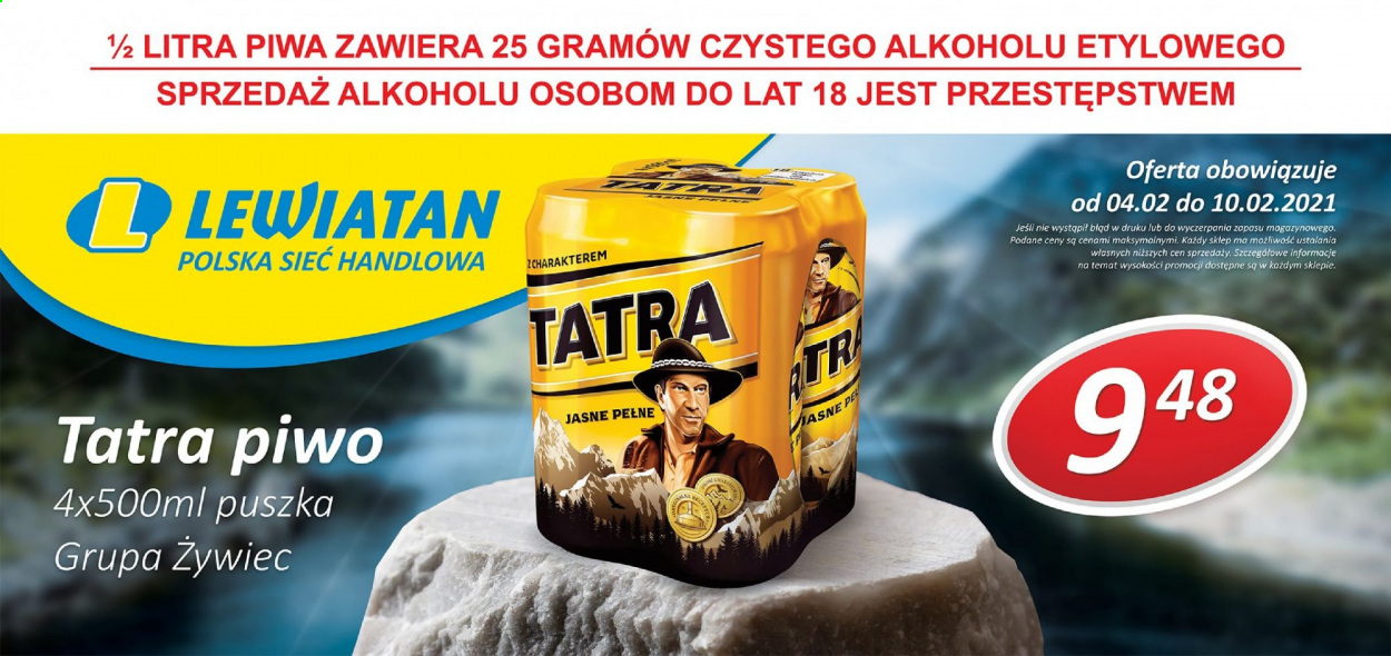 Gazetka Lewiatan - 4.02.2021 - 10.02.2021. Strona 4