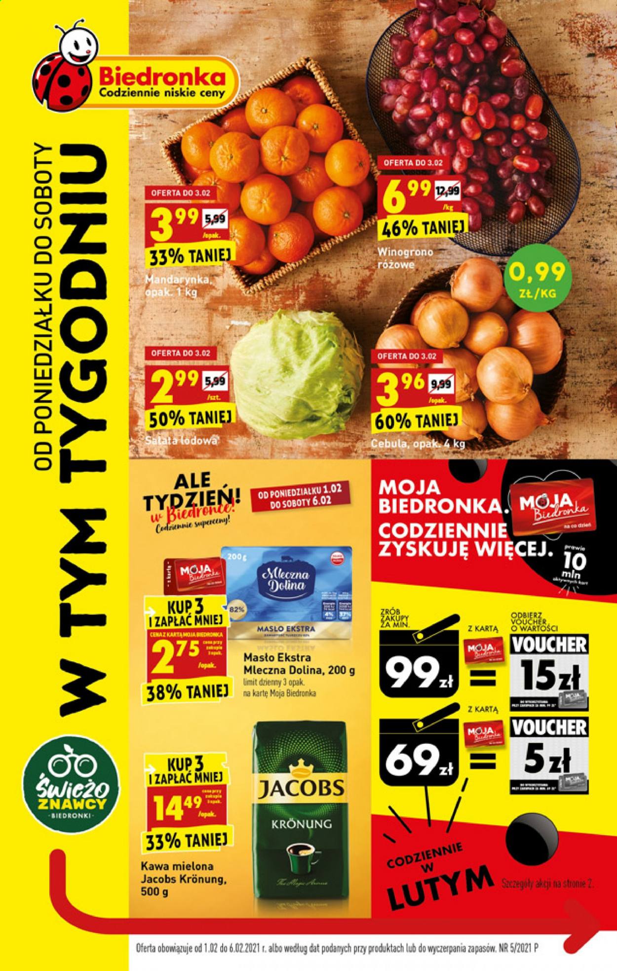 Gazetka Biedronka - 1.02.2021 - 6.02.2021. Strona 1