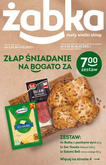 Gazetka Żabka - 3.2.2021 - 16.2.2021.